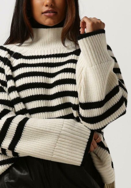 Zwarte LEVETE ROOM Trui KALIMA 11 PULLOVER - large