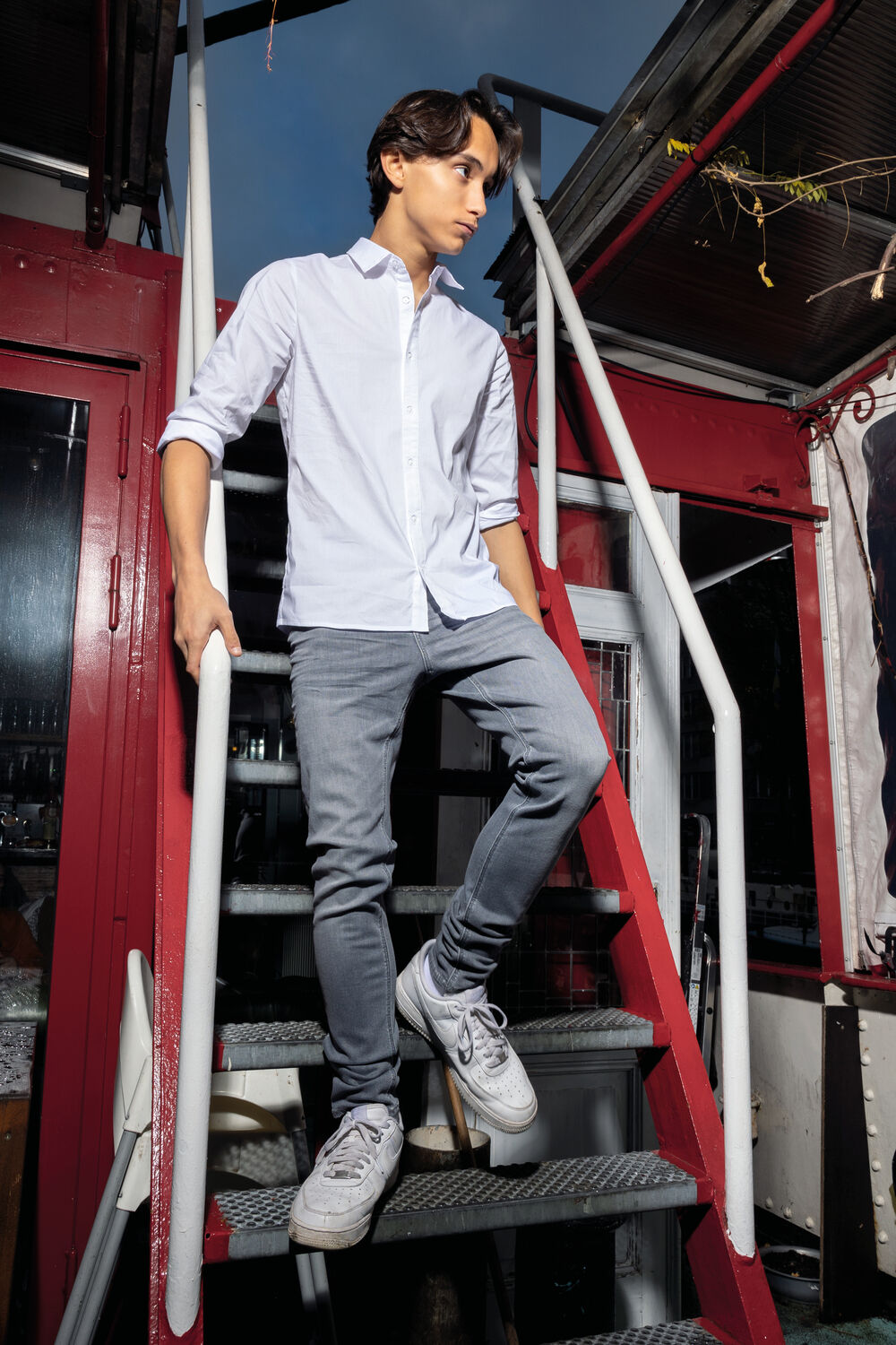 RELLIX Jongens Jeans Billy Slim Fit Grijs