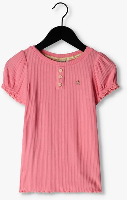 Roze LIKE FLO T-shirt SOLID RIB SS TEE - large