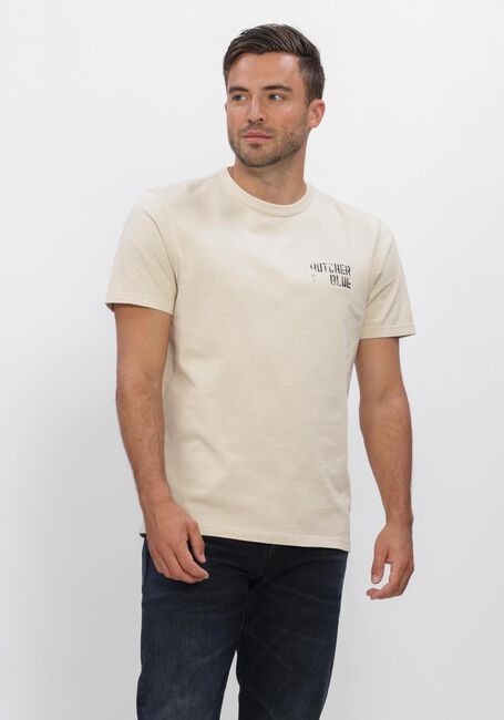 Beige BUTCHER OF BLUE T-shirt ARMY BRUSH TEE - large