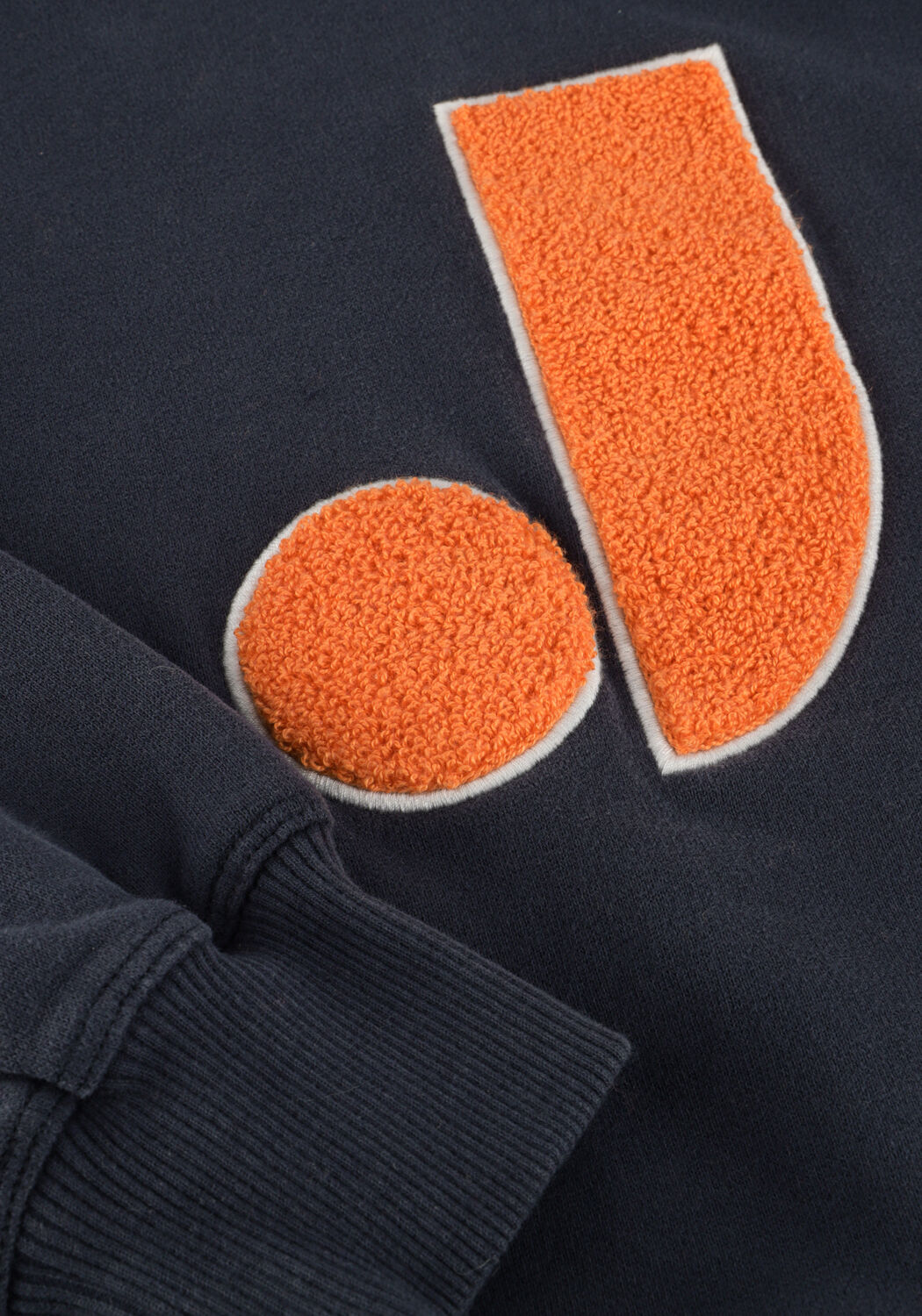 Donkerblauwe JENEST Sweater JULES SWEATER - large