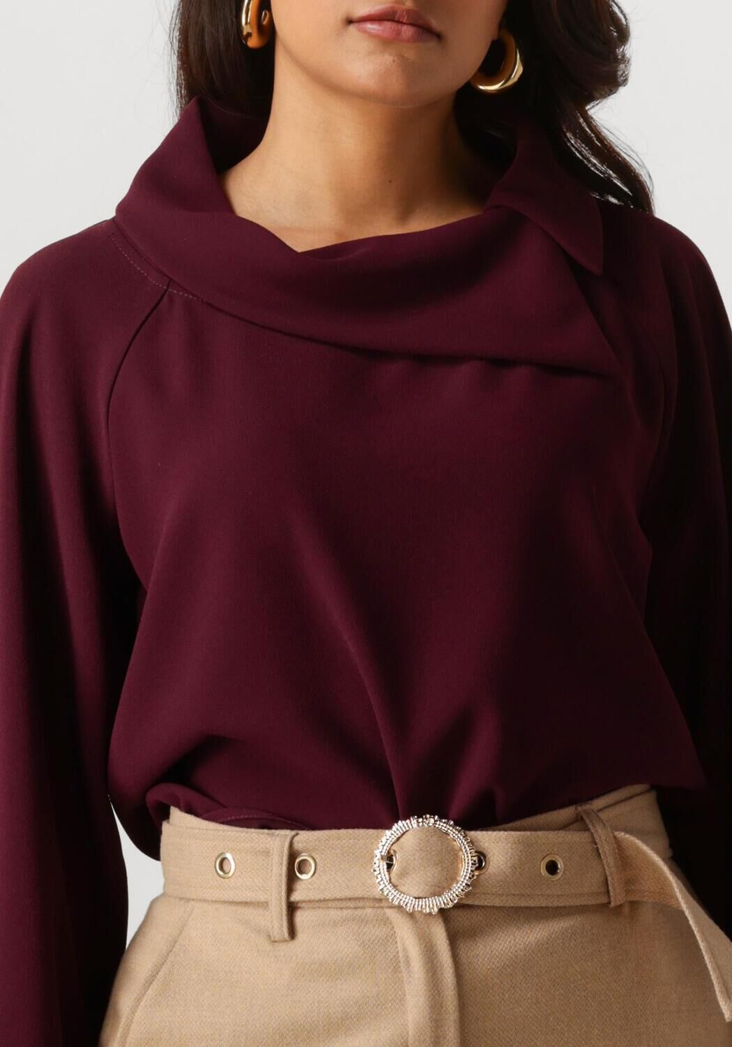 CAROLINE BISS Dames Blouses 4674 Bordeaux