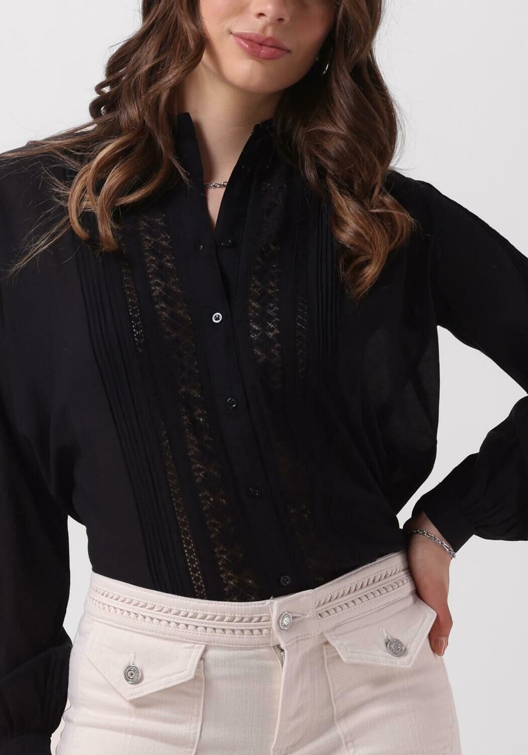 VANESSA BRUNO Dames Blouses Coco Zwart