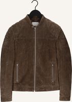 Bruine GOOSECRAFT Leren jas ANYTIME BIKER Bruine GOOSECRAFT Leren jas ANYTIME BIKER - medium
