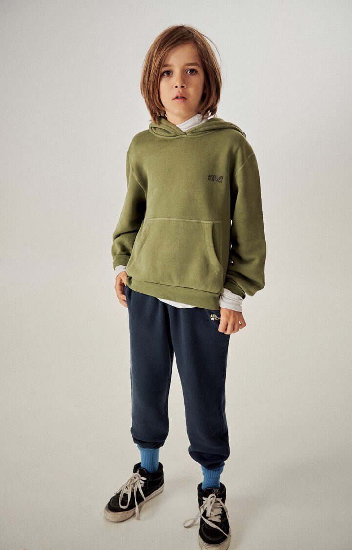 Donkerblauwe AMERICAN VINTAGE Joggingbroek IZUBIRD B - large