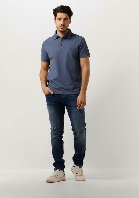 Donkerblauwe TOMMY HILFIGER Polo 1985 SLIM POLO - large