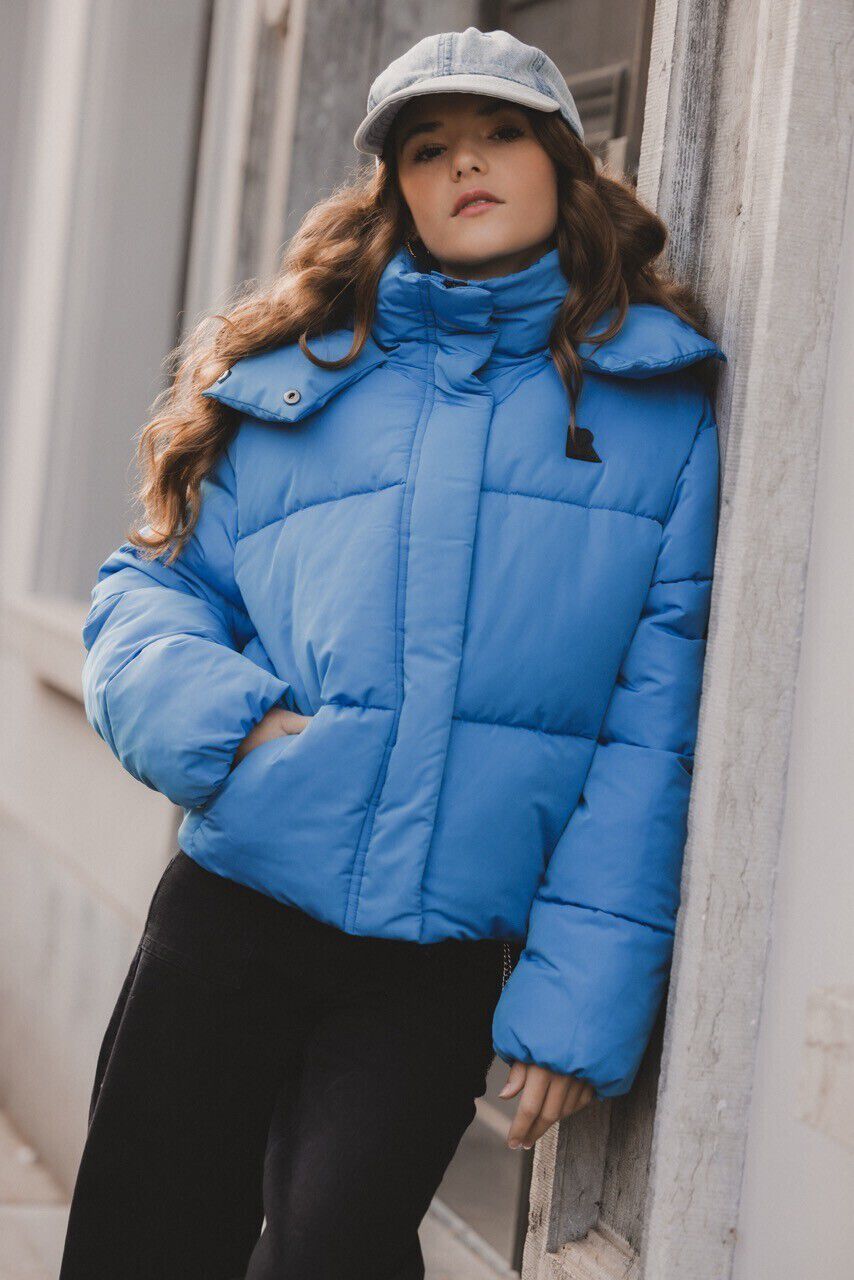 Blauwe LOOXS 10sixteen Gewatteerde jas 2531-5255 - large