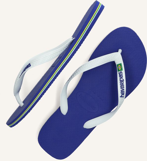 Blauwe HAVAIANAS Teenslippers BRASIL LOGO Blauwe HAVAIANAS Teenslippers BRASIL LOGO - large