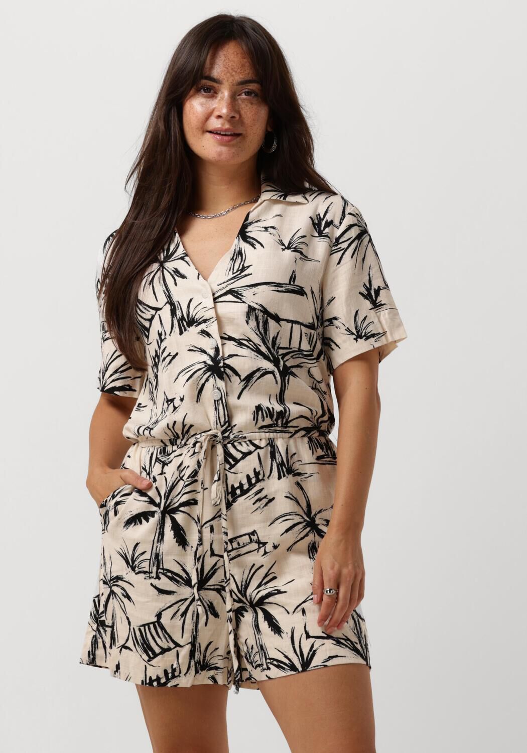 Object Zandkleurige Playsuit voor Vrouwen Multicolor Dames