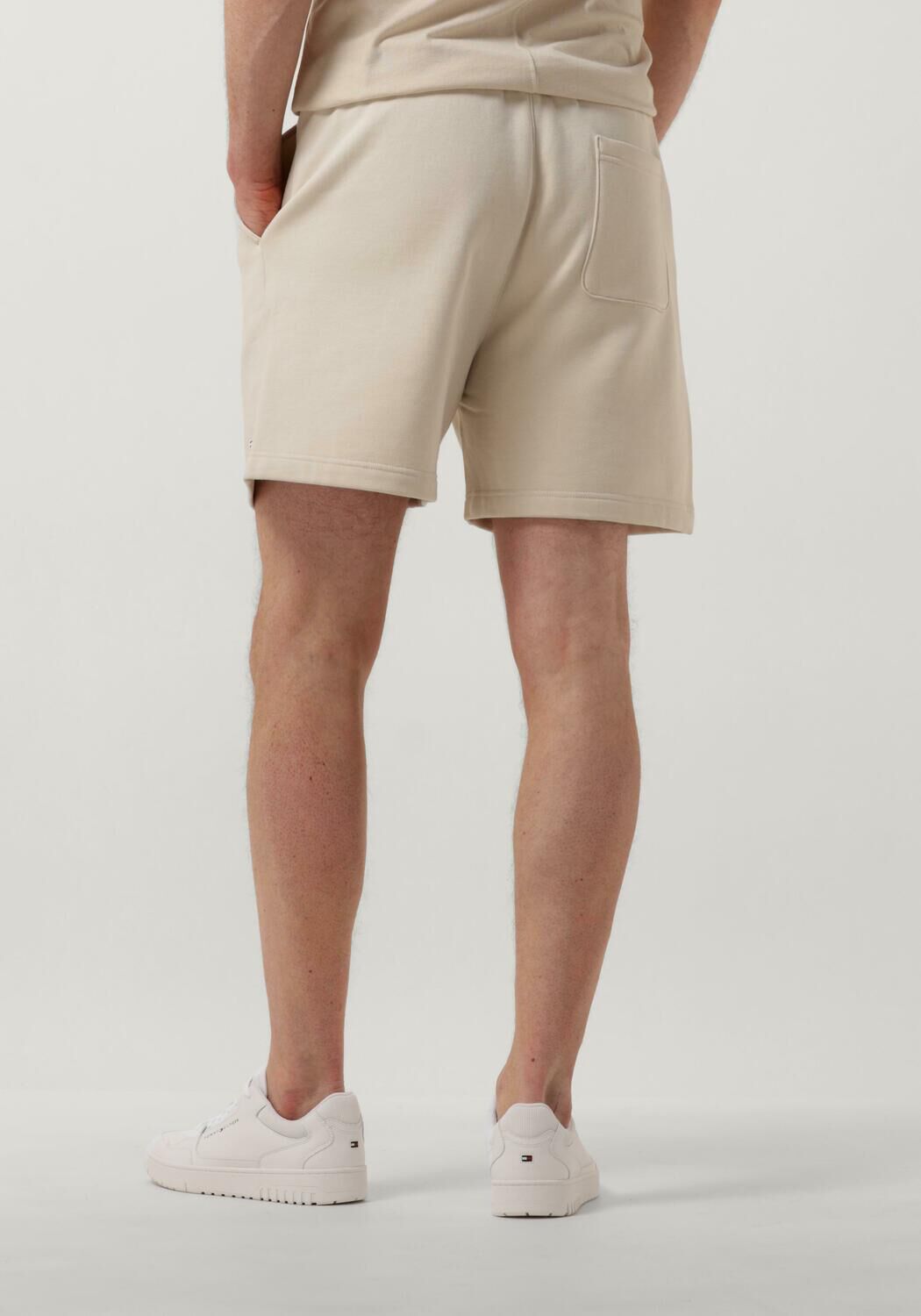TOMMY JEANS Heren Broeken Tjm Beach Fleece Shorts Beige