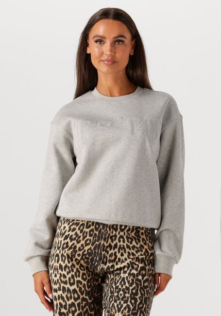 Grijze CO'COUTURE Sweater ZOE COCO SWEAT - large