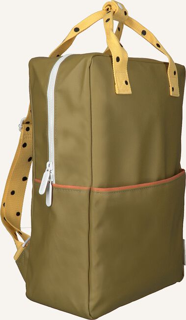 Groene STICKY LEMON Rugtas FRECKLES LARGE Groene STICKY LEMON Rugtas FRECKLES LARGE - large