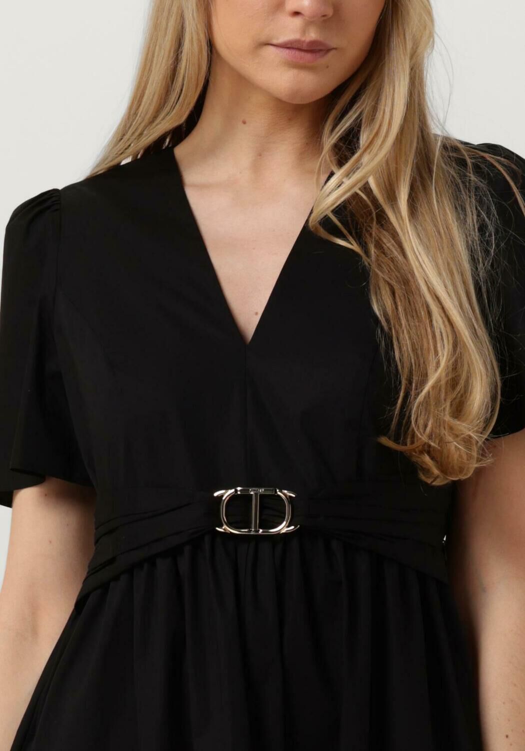 TWINSET MILANO Dames Jurken Woven Dress Zwart