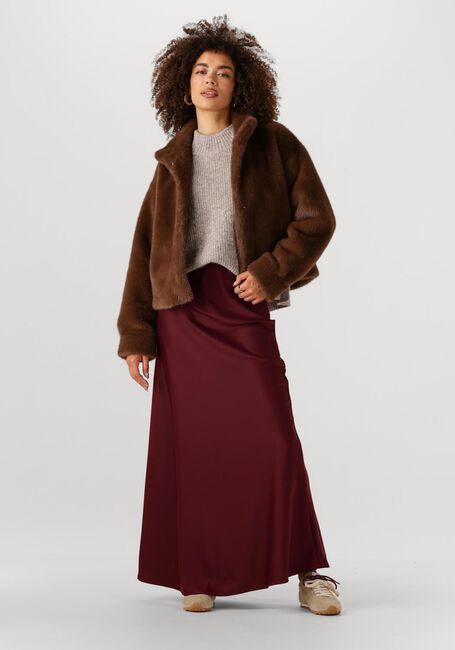 Bruine MOVES Faux fur jas KARA JACKET 4471 - large