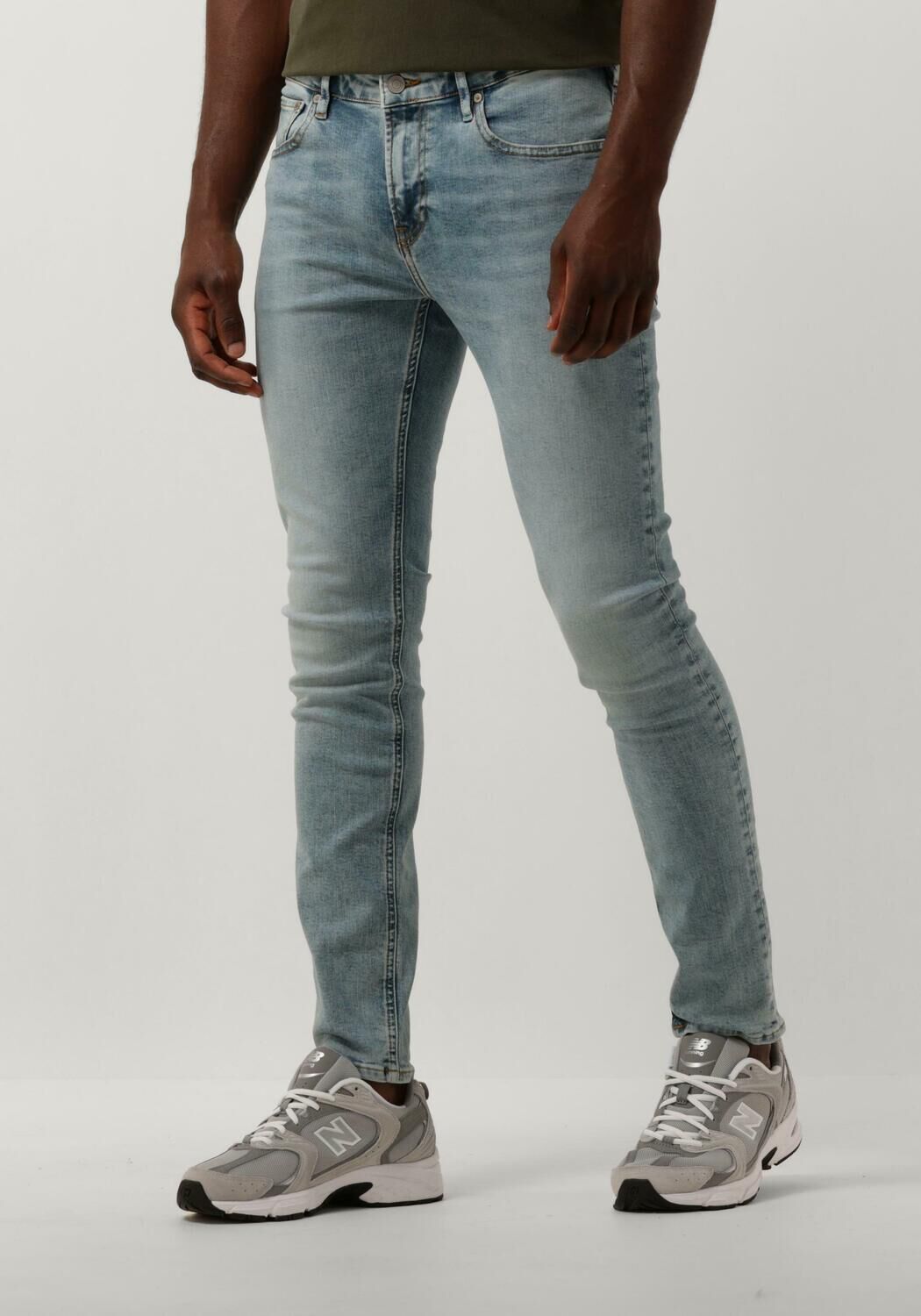 SCOTCH & SODA Heren Jeans Skim Skinny Fit Jeans River Deep Lichtblauw