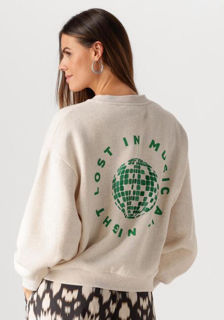 Beige BY-BAR Sweater BIBI DISCO SWEATER - large