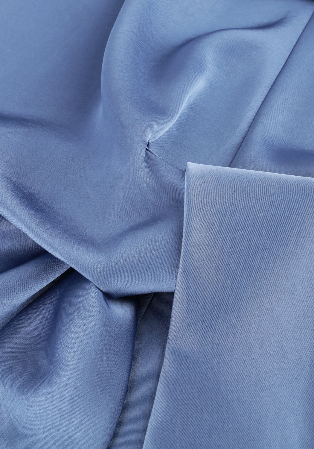 Lichtblauwe NEO NOIR Blouses CASADIA HEAVY SATEEN BLOUSE - large