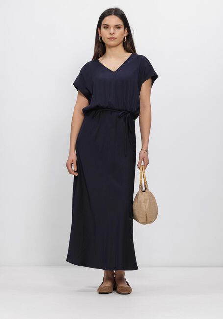 Blauwe BEAUMONT Maxi jurk AYMEE DRESS - large