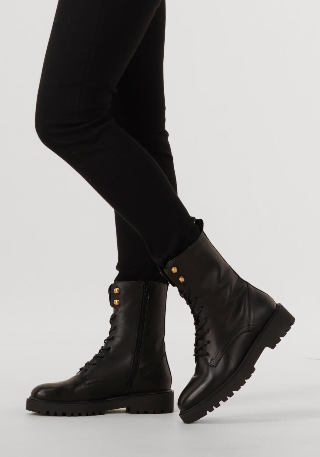 Zwarte BLASZ Veterboots LETA-79 - large