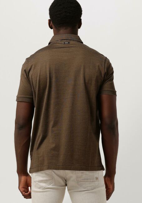 Groene VANGUARD Polo SHORT SLEEVE POLO MERCERIZED JACQUARD JERSEY - large