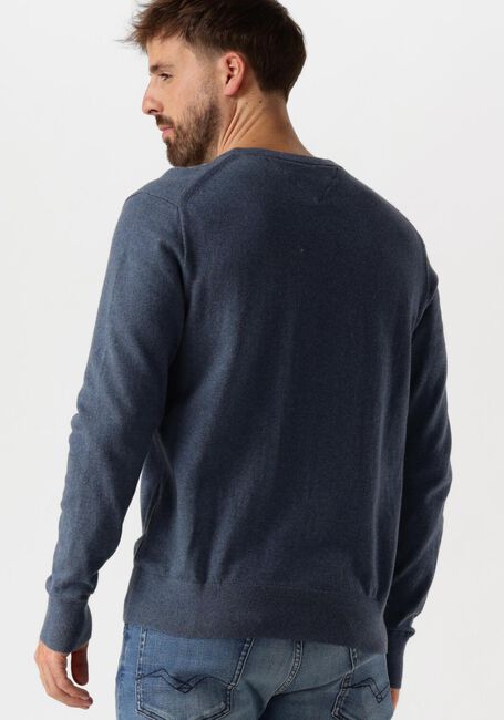 Donkerblauwe TOMMY HILFIGER Trui PIMA ORG CTN CASHMERE CREW NECK - large