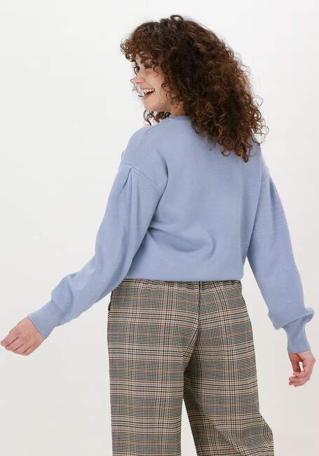 Lichtblauwe MINUS Trui LUPI KNIT PULLOVER - large