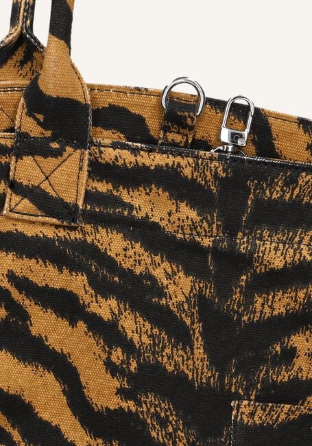 Bruine BECKSONDERGAARD Shopper TIGAREA CANVAS CAMILA BAG Bruine BECKSONDERGAARD Shopper TIGAREA CANVAS CAMILA BAG - large