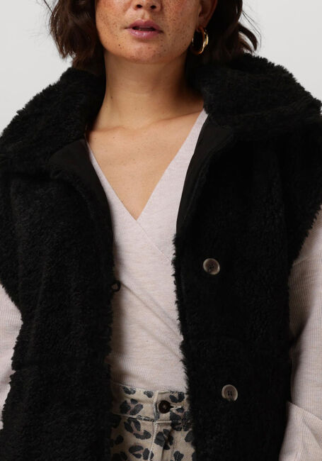 Zwarte ANOTHER LABEL Bodywarmer LASSE VEST - large