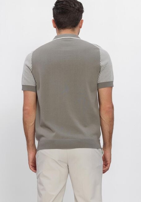 Groene BLUE INDUSTRY Polo KNITTED POLO SHORT SLEEVE - large