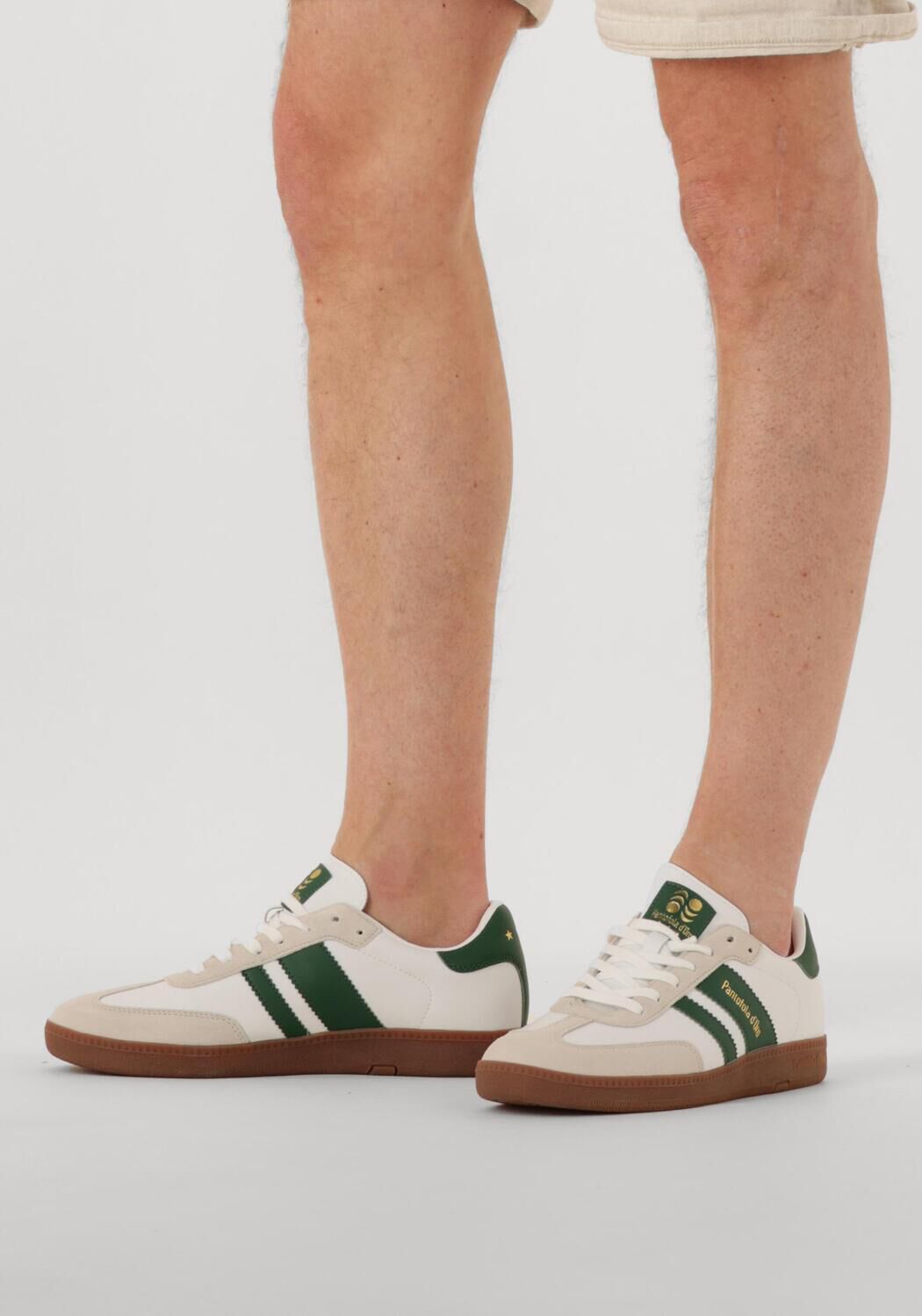 Bruine PANTOFOLA D'ORO Lage sneakers BOMBER - large