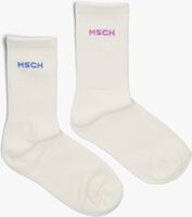 Witte MSCH COPENHAGEN Sokken MSCHSPORTY LOGO SOCKS - medium