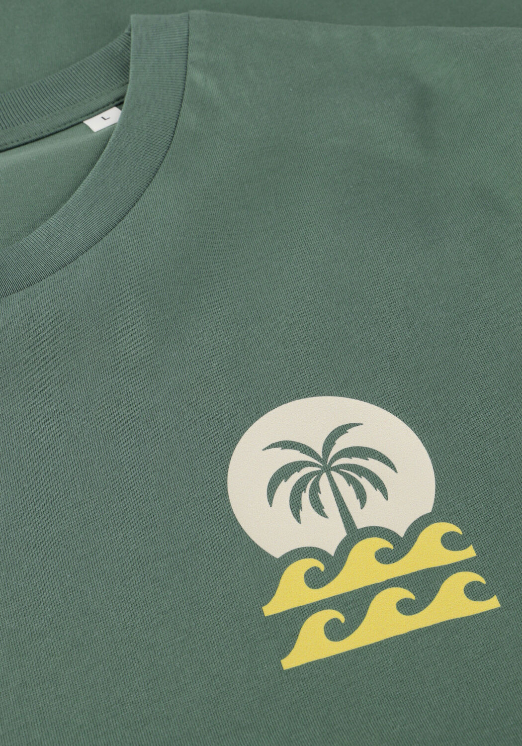 Groene STR&Oslash;M Clothing Polo / T-shirt T-SHIRT - large