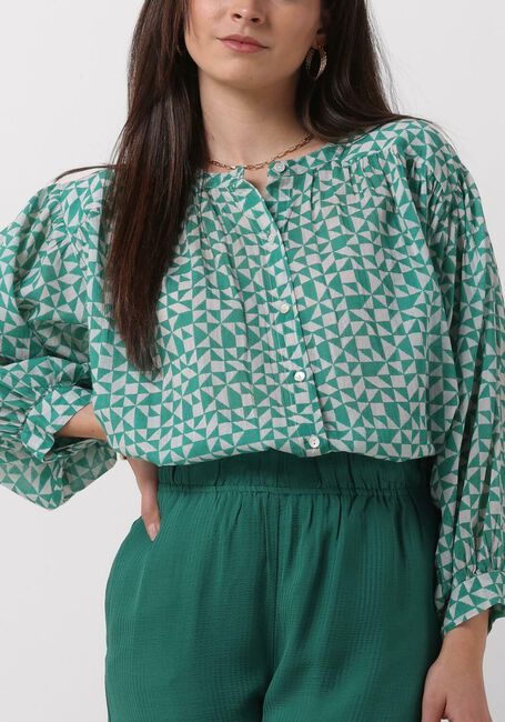 Groene BY-BAR Blouses LUCY GRAPHIC BLOUSE - large