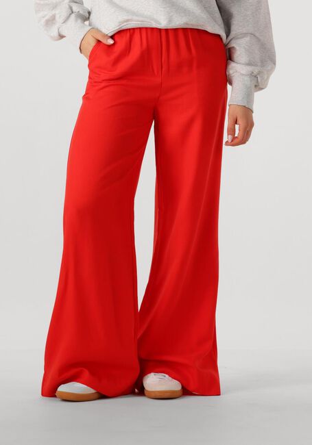Rode ANOTHER LABEL Wijde broek NATALIE PANTS - large