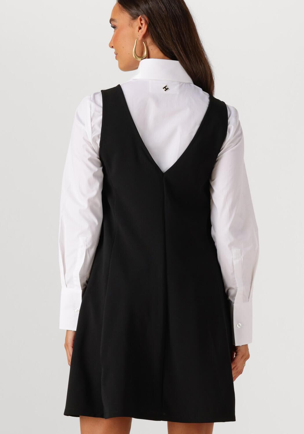 Y.A.S. Dames Jurken Yasmalea Sl Dress S. Zwart
