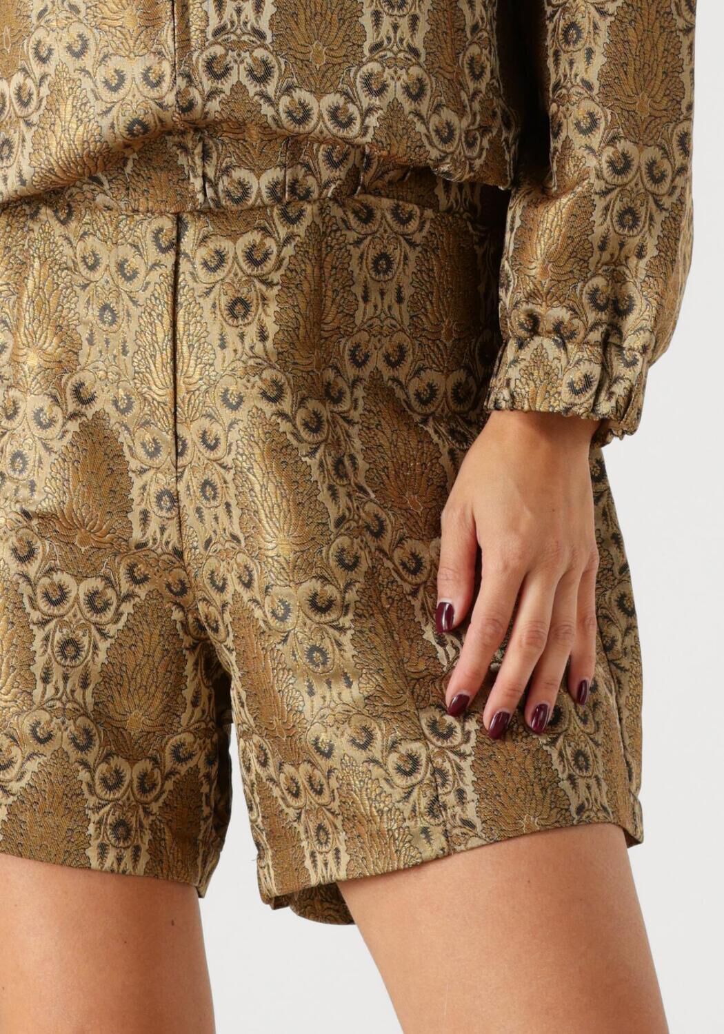 AMAYA AMSTERDAM Dames Broeken Lovi Goud