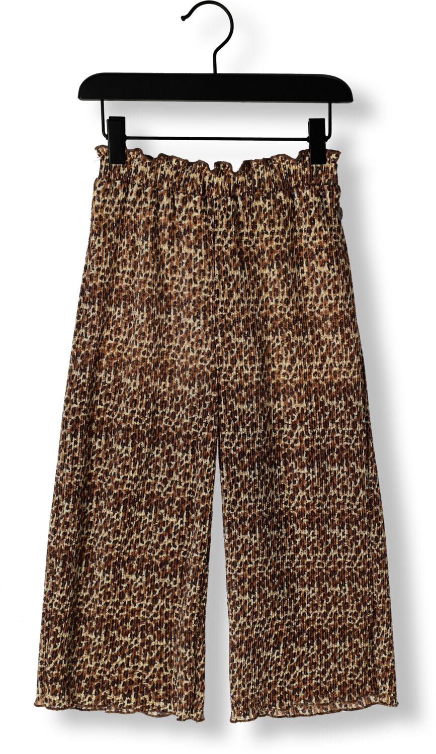 LIKE FLO Meisjes Broeken Freya Flo Plisse Pants Bruin