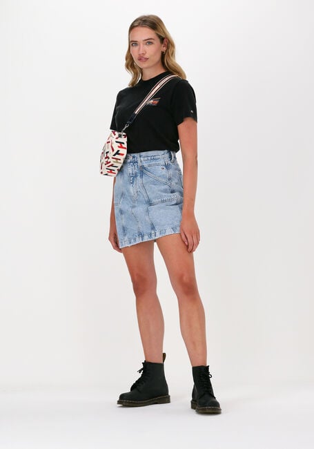 Lichtblauwe TOMMY JEANS Minirok MOM SKIRT K PCKT BE715 SVLBRG Lichtblauwe TOMMY JEANS Minirok MOM SKIRT K PCKT BE715 SVLBRG - large