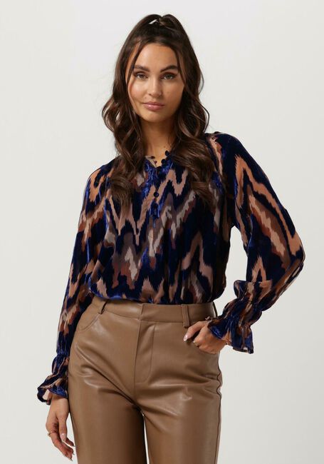 Blauwe FREEBIRD Blouses UBELE BLOUSE - large