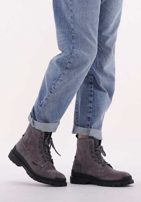 Grijze G-STAR RAW Veterboots BLAKE HGH SUE M - large
