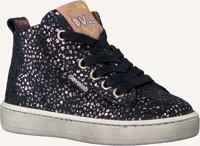 Blauwe DEVELAB Hoge sneakers 41082 Blauwe DEVELAB Hoge sneakers 41082 - large
