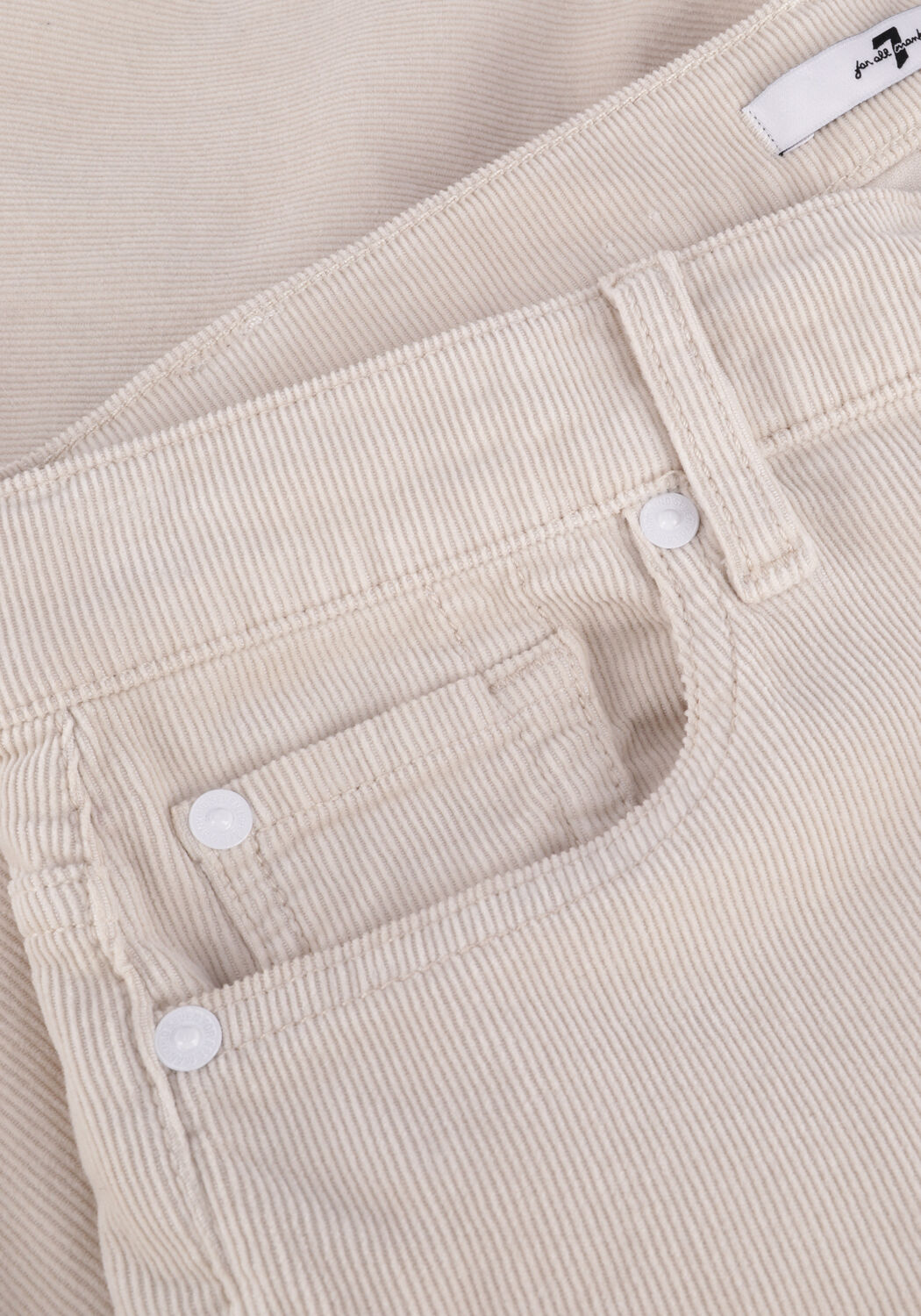 Ecru 7 FOR ALL MANKIND Bootcut jeans BOOTCUT - large