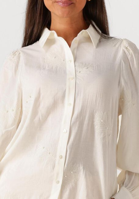 Witte NUKUS Blouses MILANOVA BLOUSE PEARL - large