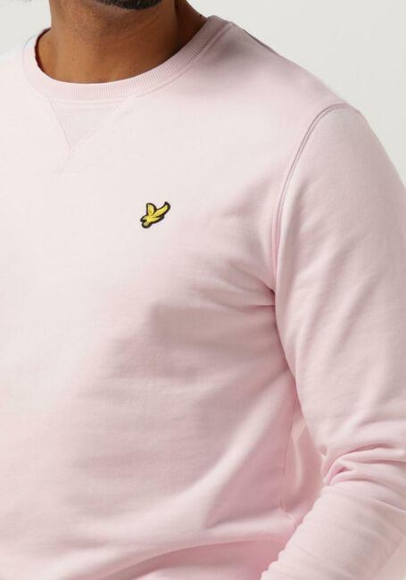 Lichtroze LYLE & SCOTT Trui CREW NECK SWEATSHIRT - large