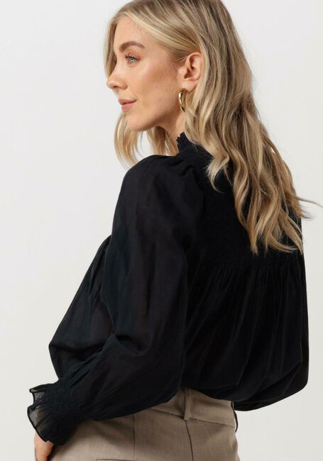 Donkerblauwe NEO NOIR Blouses JILL S VOILE BLOUSE - large