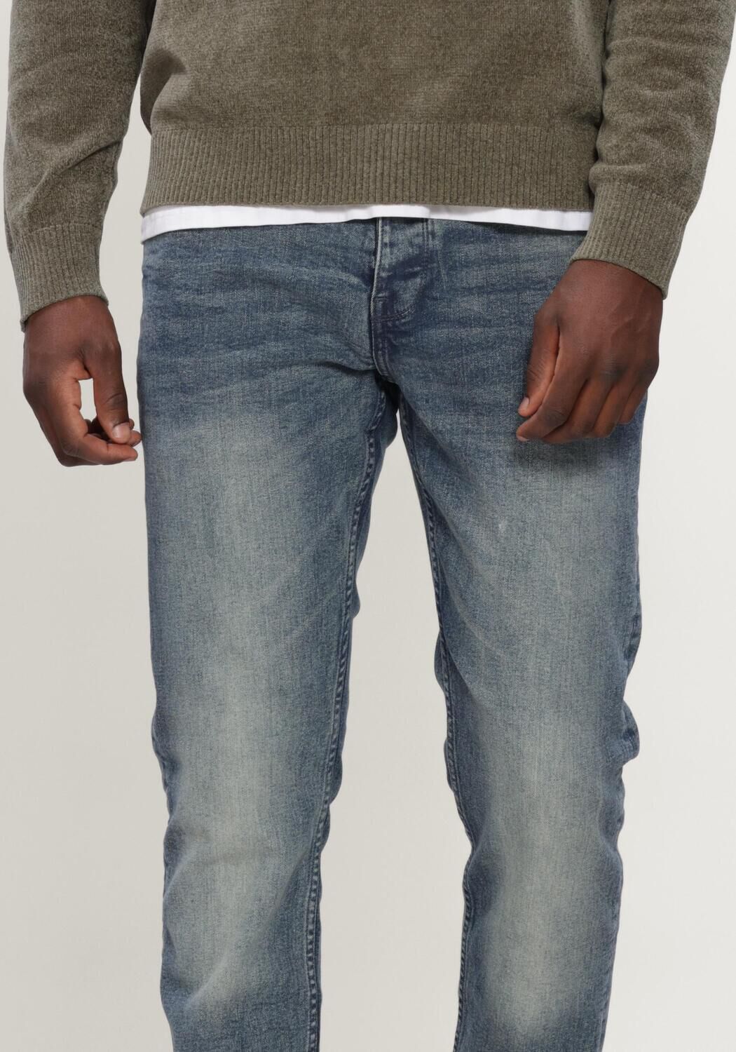 PURE PATH Heren Jeans The Ryan Blauw
