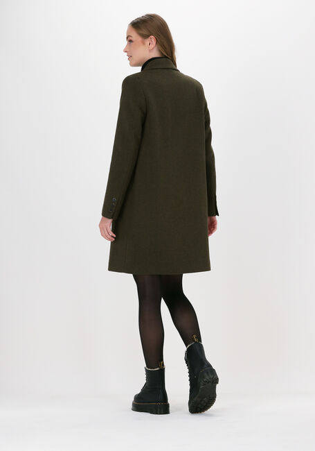Groene SELECTED FEMME Mantel NEW SASJA WOOL COAT B - large