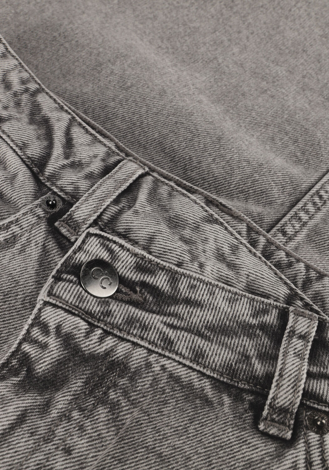 Grijze CO'COUTURE Maxirok VIKA ASYM SLIT SKIRT - large