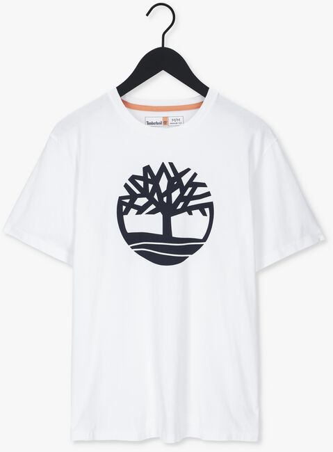 Witte TIMBERLAND T-shirt SS K-R BRAND TREE T - large