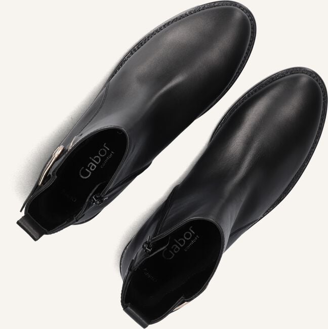 Zwarte GABOR Enkellaarsjes 702.3 Zwarte GABOR Enkellaarsjes 702.3 - large